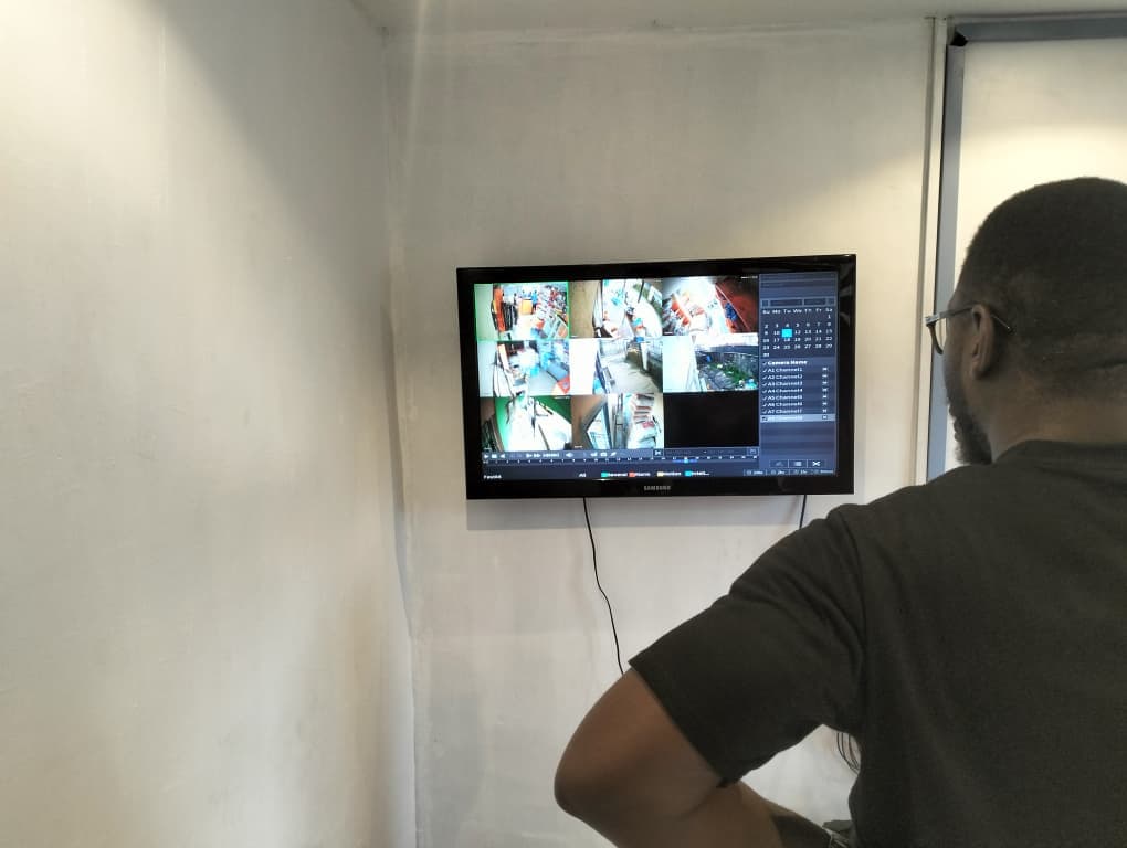 Live CCTV monitoring on site